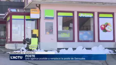 Une agence postale a remplacé la poste de Semsales