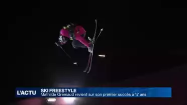 Ski:Mathilde Gremaud revient sur son premier succès à 17 ans