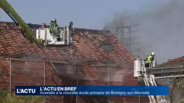 Bretigny-sur-Morrens: incendie à la nouvelle école primaire