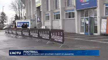Football : La Nati prépare son prochain match à Lausanne