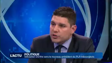 Sébastien Dorthe sera le nouveau président du PLR FR