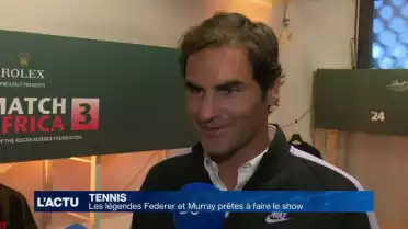 Un match exceptionnel Federer vs Murray sur La Télé