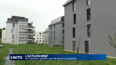 Vaste quartier flambant neuf à Lausanne