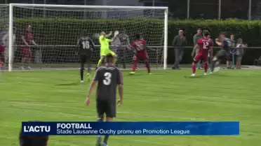 Football : Stade Lausanne Ouchy promu en Promotion League