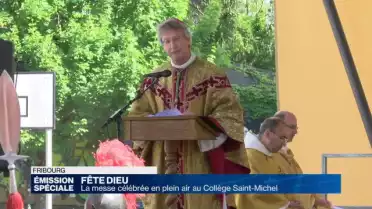 Messe de la Fête Dieu à Fribourg