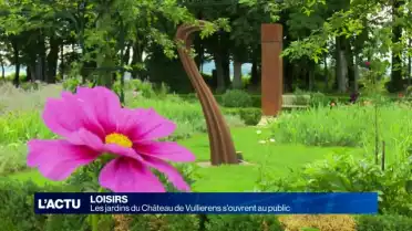 Les jardins du Château de Vullierens s&#039;ouvrent au public