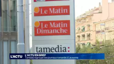 Tamedia regroupe ses journaux romands à Lausanne