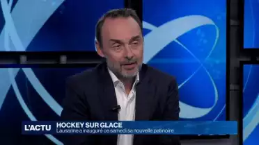 Le Lausanne HC a inauguré ce samedi sa nouvelle patinoire