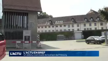 Une evasion à la prison de Fribourg
