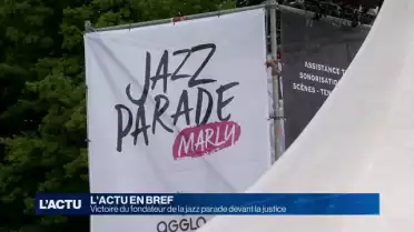 Victoire du fondateur de la jazz parade devant la justice