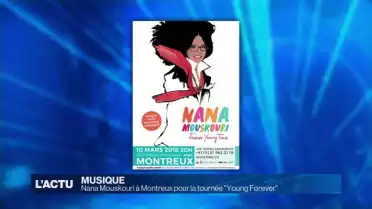 Nana Mouskouri en concert à Montreux le 10 mars 2018