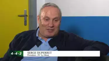 Interview avec Serge Duperret, président du FC Le Mont.