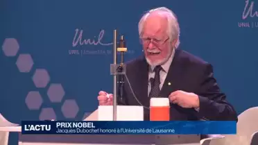 L&#039;Université de Lausanne honore son prix Nobel