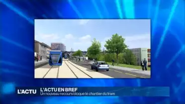 Un nouveau recours bloque le chantier du tram à Lausanne