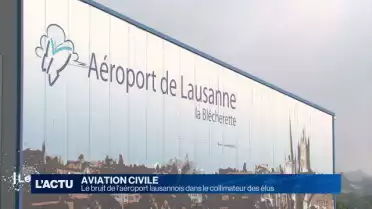 Le bruit de l&#039;aéroport lausannois agace des élus