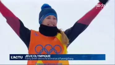 Fanny Smith est médaillée olympique de skicross