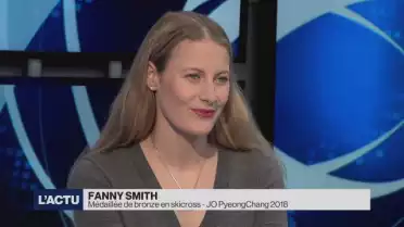 Fanny Smith, médaillée olympique, toujours dans la course