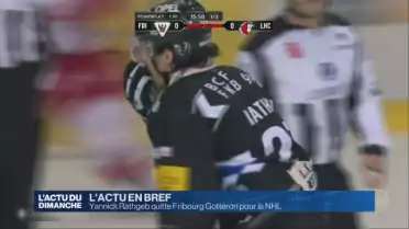 Yannick Rathgeb quitte Fribourg Gottéron pour la NHL.
