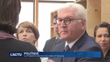 Le Président allemand à Fribourg