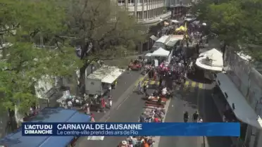 Le Carnaval de Lausanne bat son plein
