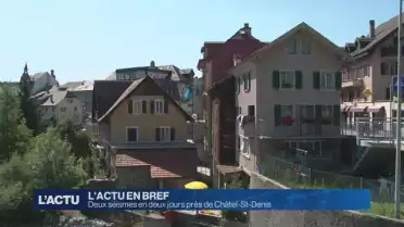 Deux séismes en deux jours près de Châtel-St-Denis