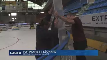 St-Léonard aux normes de l&#039;IIHF
