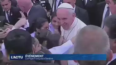 Le pape François très attendu à Genève