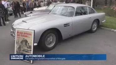 L&#039;Aston Martin de James Bond, star d&#039;un meeting à Morges