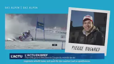 Pierre Bugnard débutera la Coupe du monde de ski
