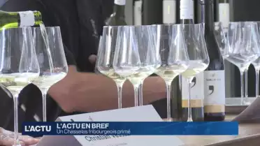 Un vin fribourgeois primé par le Grand Prix du Vin Suisse