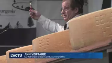 Du fromage d&#039;alpage vendu aux enchères 