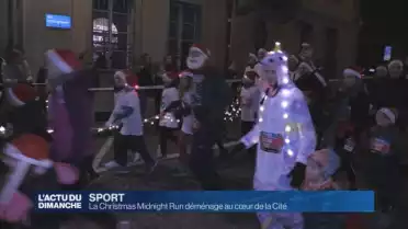 La Christmas Midnight Run déménage au cœur de la Cité 