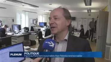 Figure au Parlement, Alain Rebetez rend son tablier