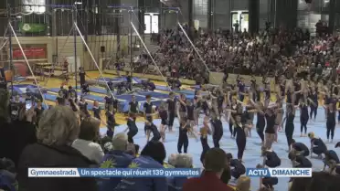 Un spectacle qui réunit 139 gymnastes