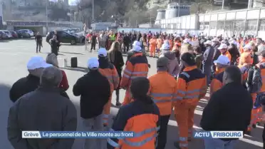 Grève du personnel à Fribourg