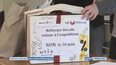 Les Fribourgeois voteront sur la réforme fiscale