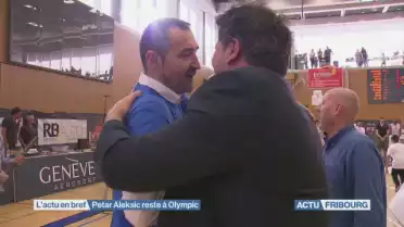 Petar Aleksic reste à Olympic