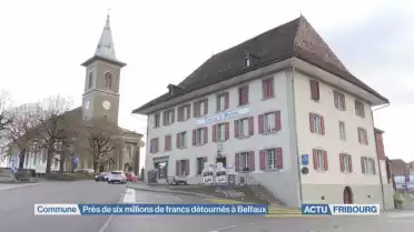 Près de six millions de francs détournés à Belfaux