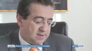 Pascal Broulis au tribunal face à Tamedia