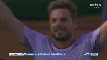 Wawrinka rejoint Federer à Roland-Garros