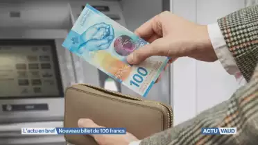 Le nouveau billet de 100 francs présentés