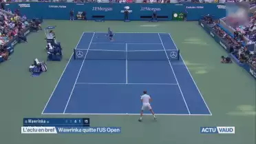 Wawrinka quitte l’US Open