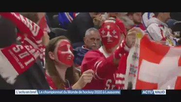 Le championnat du monde de hockey à Lausanne