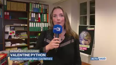 Valentine Python élue grâce à Adèle Thorens