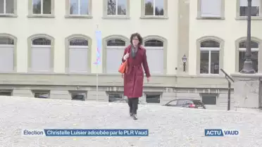 Christelle Luisier adoubée par le PLR Vaud