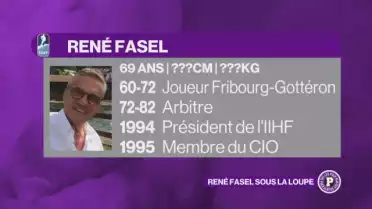 2 minutes de pénalité pour René Fasel