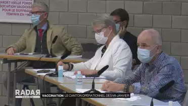 Le canton vaccine dès le 11 janvier