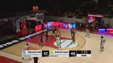 SBL Cup : Fribourg Olympic vs BBC Monthey-Chablais