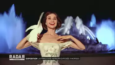 La frimousse Hepburn exposée à Morges