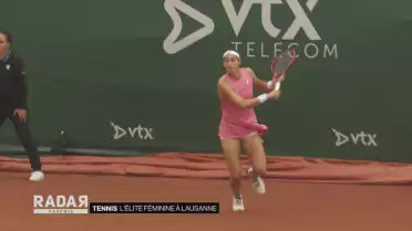 Tennis : L&#039;élite féminine à Lausanne